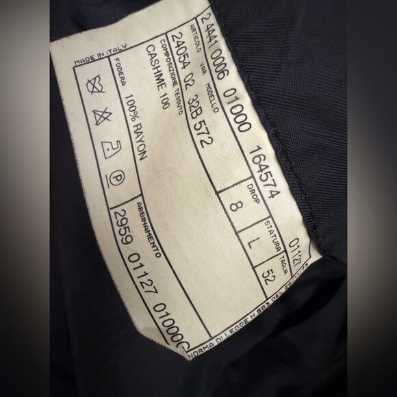 Pal Zileri Loro Piana Cashmere Blazer Men’s 42R Gray Sport Coat Italy - Picture 9 of 13